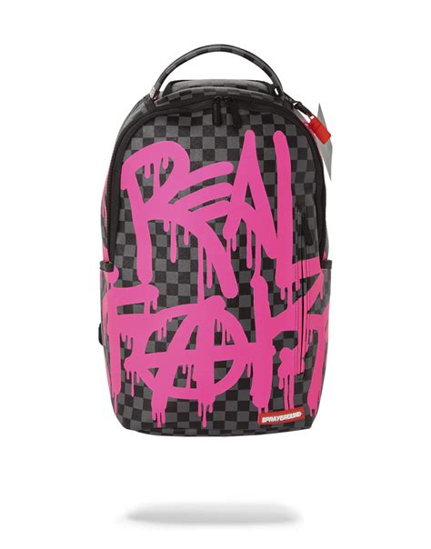 sprayground fake leather bag|is sprayground backpack real.